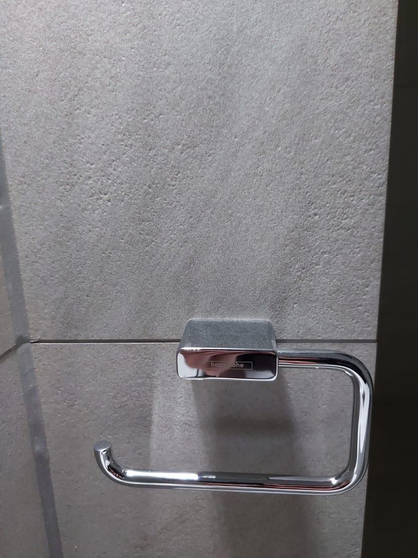 Wall fitting removed and the surface made good After